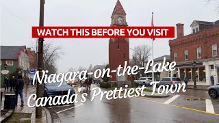 Christmas Trip in NiagaraontheLake Canadas Prettiest Town [upl. by Hayman991]