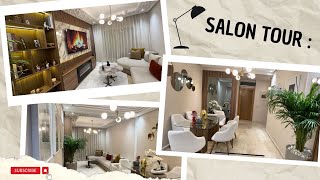 Salon tour  جولة فالصالون الجديد [upl. by Hunsinger]