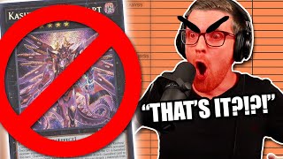 THATS IT  YuGiOh Official SEPTEMBER 2023 TCG Banlist LIVE REACTION [upl. by Rafaela]