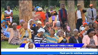 Benard Rizikiglowing Special Tributes To the Late Robert Ombui Omae Mambia Engiya [upl. by Bernardi]