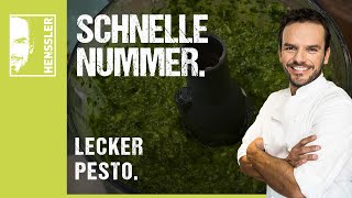 Schnelles PestoRezept von Steffen Henssler [upl. by Ancilin]