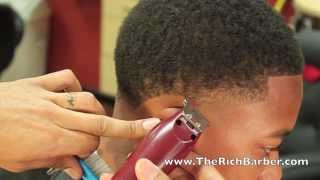 How To Taper Mini FroCurls  By Chuka The Barber [upl. by Notsnhoj953]