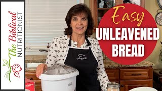 How to Make Unleavened Bread from the Bible  An Israeli Classic [upl. by Bulley982]