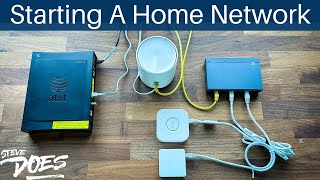 Home Network For Beginners  What You NEED And How To Hook It ALL Up  E01 [upl. by Pappano505]