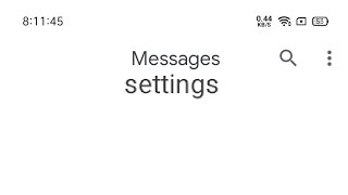 realme message settings  Realme sms settings [upl. by Violetta]