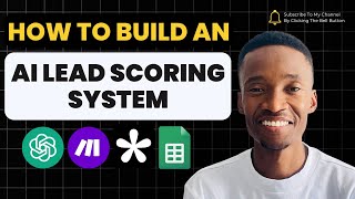 How to build an AI Lead Scoring System in 19 MIN  Makecom  ChatGPT  Tally  FULL TUTORIAL [upl. by Elleirb]