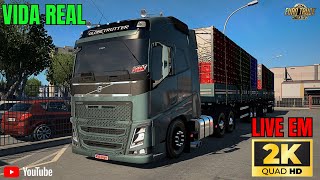 ETS2  VOLVO FH 540 COM DIRETÃO SAINDO DE CAICÓRN PARA PIRIPIRIPI GRAFICO SUPER REALISTA EM 2K [upl. by Adirehs386]