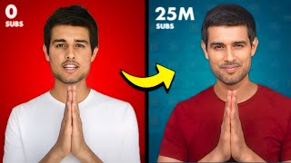 Reality of my YouTube Career  How I went from 0 to 25 Million  Dhruv Rathee [upl. by Scotney550]