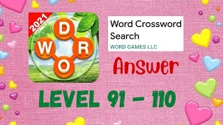 Word Crossword Search  Level 91110  TUTORIAL  ANSWER wordcrosswordsearch tutorial answer [upl. by Almond124]