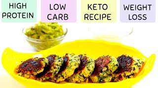 BROCCOLI FRITTERS  LOW CARB INDIAN KETO RECIPE FOR WEIGHT LOSS [upl. by Ssitnerp302]