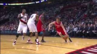 LaMarcus Aldridge blocks Chandler Parsons [upl. by Melda]