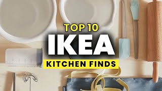 Top 10 IKEA Kitchen Accessories  IKEA Kitchen Finds [upl. by Airdnala4]