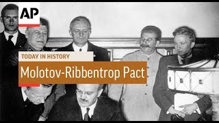 MolotovRibbentrop Pact  1939  Today In History  23 Aug 17 [upl. by Willow]