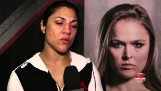 Bethe Correia analisa derrota para Ronda Rousey quotBola pra frentequot [upl. by Rickey]