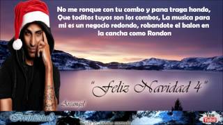 Feliz Navidad 4 Letra  Arcangel [upl. by Bromley]