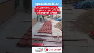 Tigla metalica Bilka  ce spun clientii [upl. by Ahidam97]