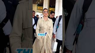 Kiara Advani Exclusive Bold Trench Coat Price kiaraadvani sandroparis shorts [upl. by Oralie]