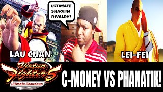 VF5US SHOWDOWN WITH PHANATIK Virtua Fighter 5 Ultimate Showdown Lau Chan VS Lei Fei Gameplay [upl. by Crockett]