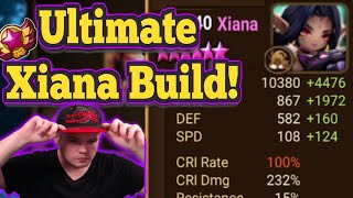 This Crazy Xiana Build keeps giving me LEGEND  Summoners War [upl. by Richman]