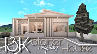 BLOXBURG 13K STARTER ROLEPLAY HOUSE  NOGAMEPASS [upl. by Meter]