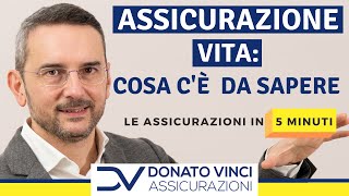 Assicurazione Vita spiegata in cinque minuti [upl. by Ahseinaj]