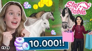 STARCOINS BOOST 10000 STARCOINS GEKOCHT 😱 Paarden amp meer kopen  Star Stable Online  Zoo Lianne [upl. by Neelram]