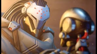 Zenyatta and Rammatra cutscene  Overwatch PVE Cutscene [upl. by Roon]