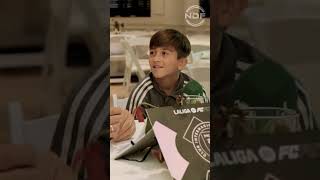 Thiago Messi confesó en que selección le gustaría jugar de grande el hijo de Leo y Anto [upl. by Menashem39]