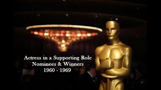 Academy Awards Oscars Nominees and Winners  Actress in a Supporting Role 1960  1969 [upl. by Einama]