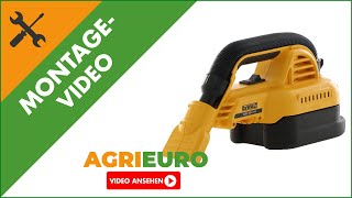 Montagevideo AkkuNassund Trockensauger DeWalt DCV517NXJ [upl. by Mahan414]