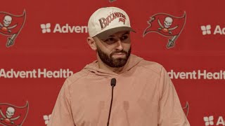 Baker Mayfield ‘Everybody’s On The Same Page’  Press Conference  Tampa Bay Buccaneers [upl. by Ordnael]