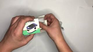 Видео обзор Пульсоксиметр Fingertip pulse oximeter LK87 Цвет синий [upl. by Morgana850]