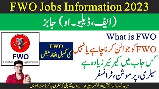 What is the FWO  Why should join FWO Jobs in 2023  Salary Career projects detail [upl. by Rriocard]