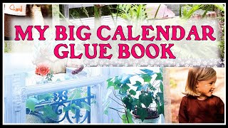 My Big CALENDAR GLUE BOOK  Visiting the Coast of Maine [upl. by Katzman]