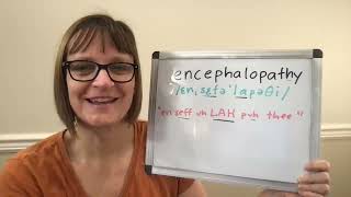 How to Pronounce Encephalopathy [upl. by Alysoun]