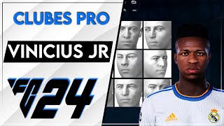 How to make VINICIUS JR in EA FC 24 ✅ [upl. by Virgy]