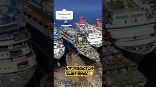 Los desechos del primer mundo El mayor cementerio de barcos en Turquía barcos ship puerto [upl. by Icnarf]