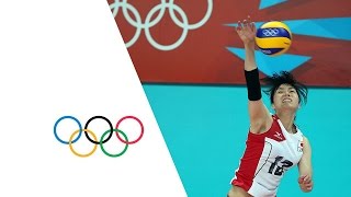 Womens Volleyball Quarter Finals  JPN v CHN  London 2012 Olympics [upl. by Meara452]