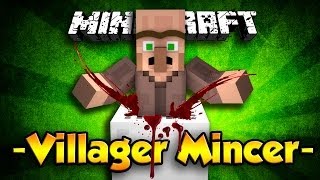 Villager Mincer Mod  MINCE VILLAGERS Minecraft Mod Showcase [upl. by Cedar397]