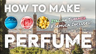 HOW TO MAKE PERFUME  Full perfumery course 2024 [upl. by Risa216]