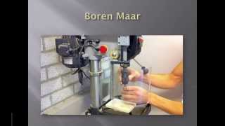 Instructie Boren met kolomboormachine [upl. by Corrie]