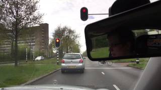 Invoegen op de autowegen en autosnelwegen in Zwolle wwwaccuraatnu [upl. by Cadmarr]