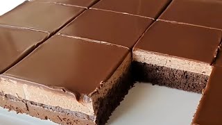 La ricetta della torta al cioccolato più veloce di sempre Cucino tutti i giorni SENZA UOVA [upl. by Airbas]