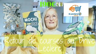 Retour de courses au drive Leclerc  190 €uros🛒🤑 [upl. by Nawram214]