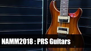 NAMM 2018  Paul Reed Smith Guitars [upl. by Amity]