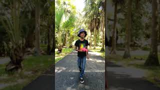 VLOG  Discovery of Pamplemousses Botanical Garden  Mauritius [upl. by Eugaet]