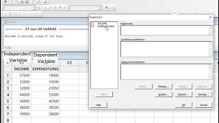 How to do Simple Regression Analysis in MiniTab MiniTab Tutorial  Regression Analysis [upl. by Hibbert653]