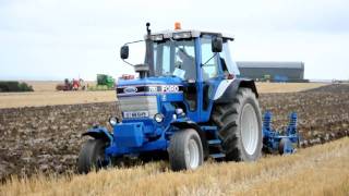 Ford 7710 Ploughing at Fingal [upl. by Eul]