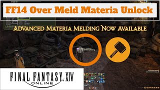 FF14 Overmeld Materia Unlock  Mutamix [upl. by Divan]