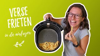 Verse frieten in de airfryer [upl. by Shir]